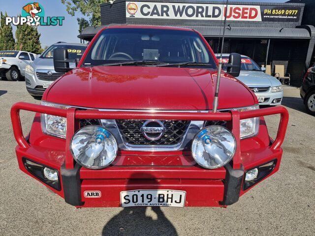 2015 Nissan Navara D40 SE SILVERLINE 4X4 Ute Automatic