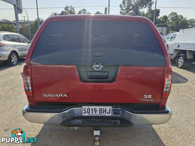 2015 Nissan Navara D40 SE SILVERLINE 4X4 Ute Automatic