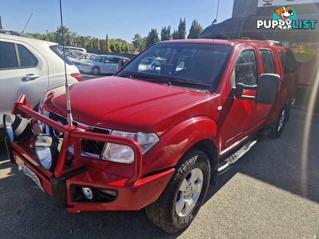 2015 Nissan Navara D40 SE SILVERLINE 4X4 Ute Automatic