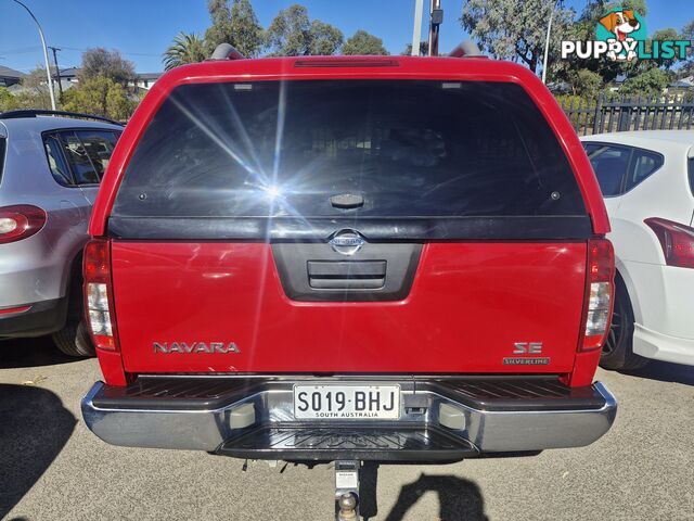 2015 Nissan Navara D40 SE SILVERLINE 4X4 Ute Automatic