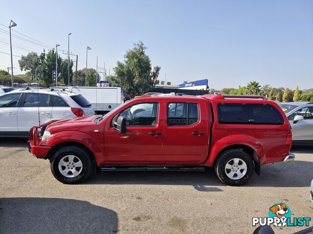 2015 Nissan Navara D40 SE SILVERLINE 4X4 Ute Automatic