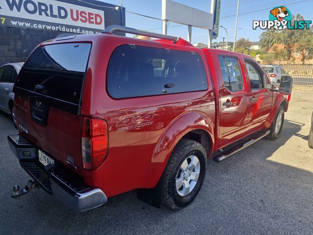 2015 Nissan Navara D40 SE SILVERLINE 4X4 Ute Automatic