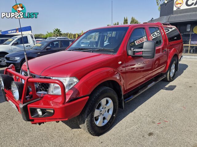 2015 Nissan Navara D40 SE SILVERLINE 4X4 Ute Automatic