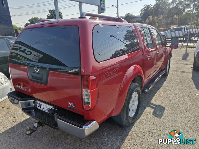 2015 Nissan Navara D40 SE SILVERLINE 4X4 Ute Automatic