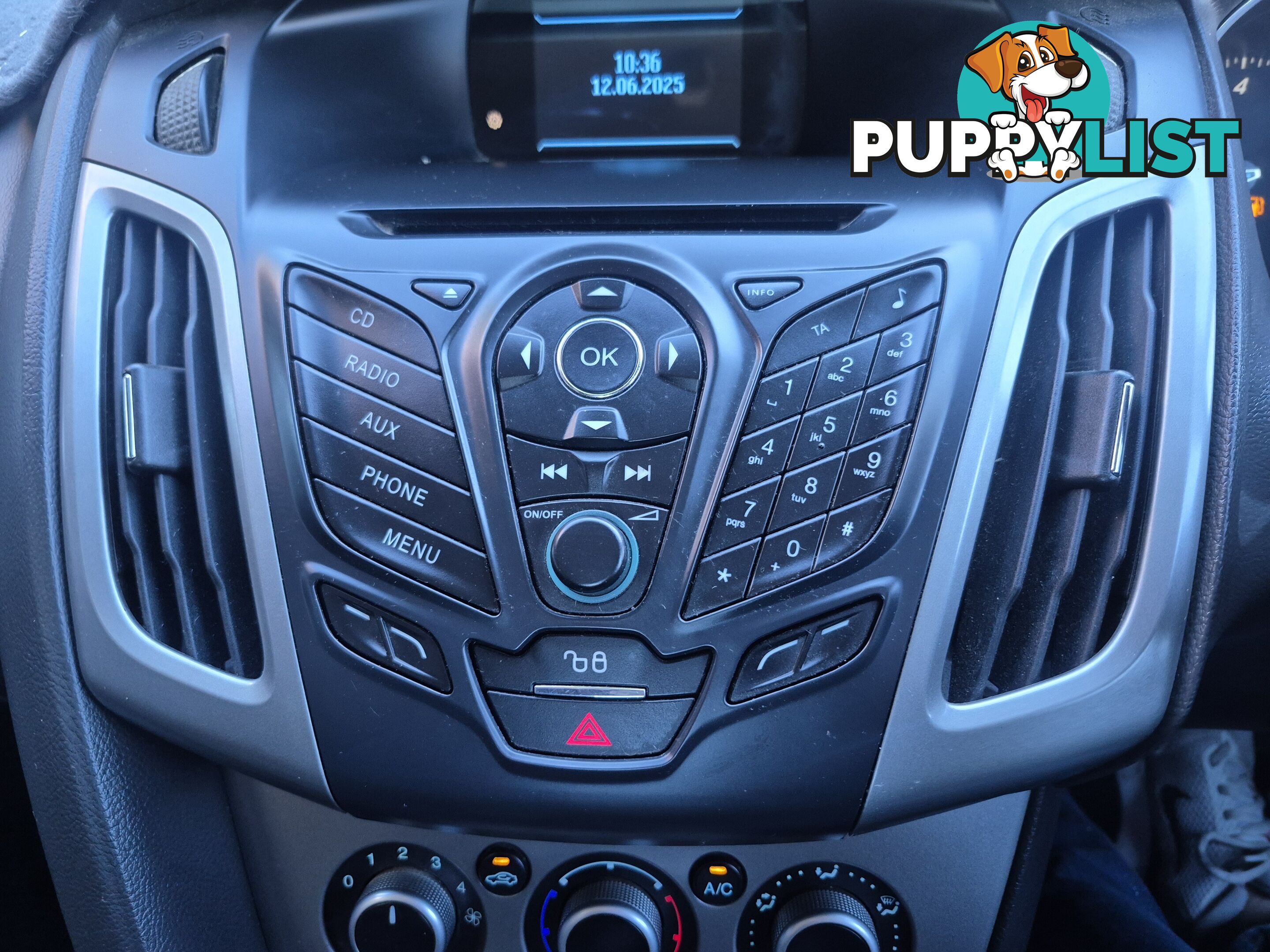2012 Ford Focus LW AMBIENTE MKII Hatchback Manual