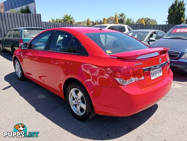 2013 Holden Cruze JH SERIES II MY13 CD Sedan Manual