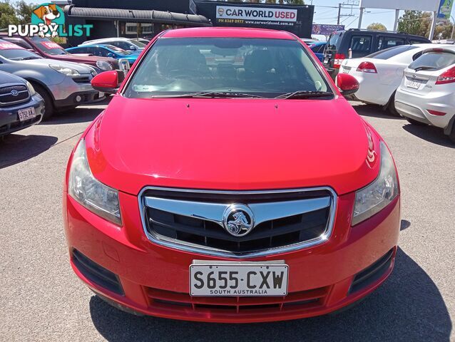 2013 Holden Cruze JH SERIES II MY13 CD Sedan Manual