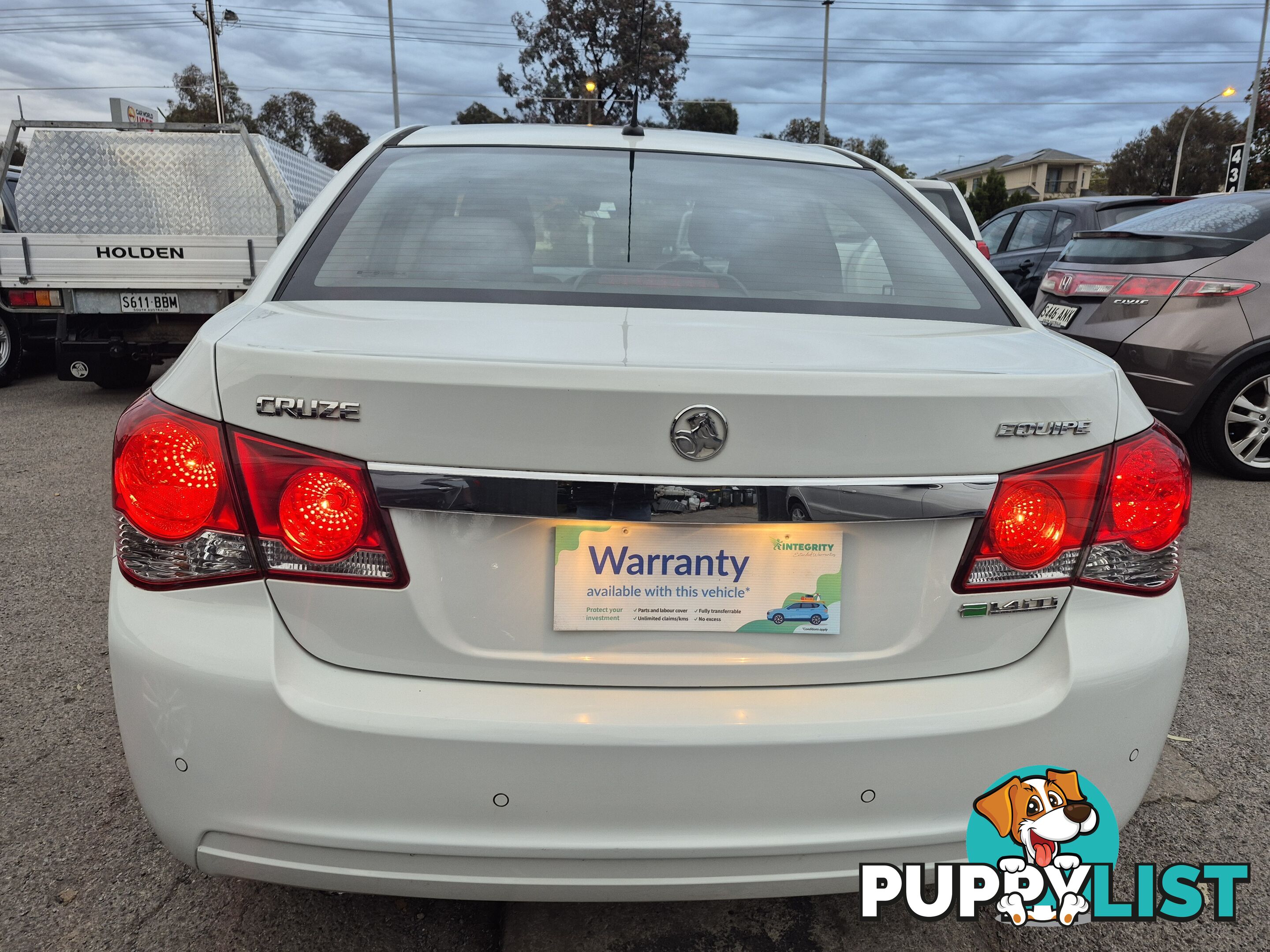2014 Holden Cruze JH SERIES II EQUIPE Sedan Automatic