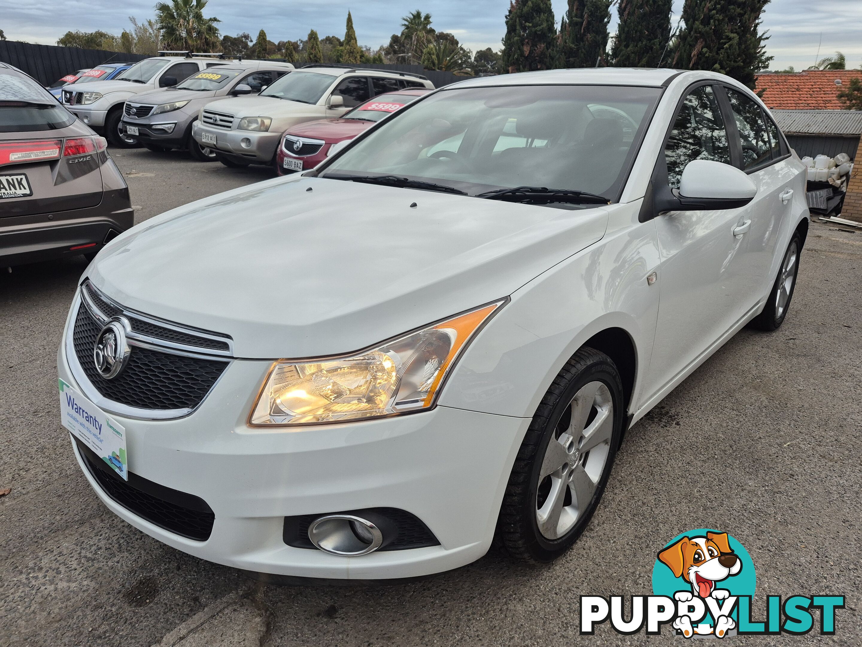 2014 Holden Cruze JH SERIES II EQUIPE Sedan Automatic