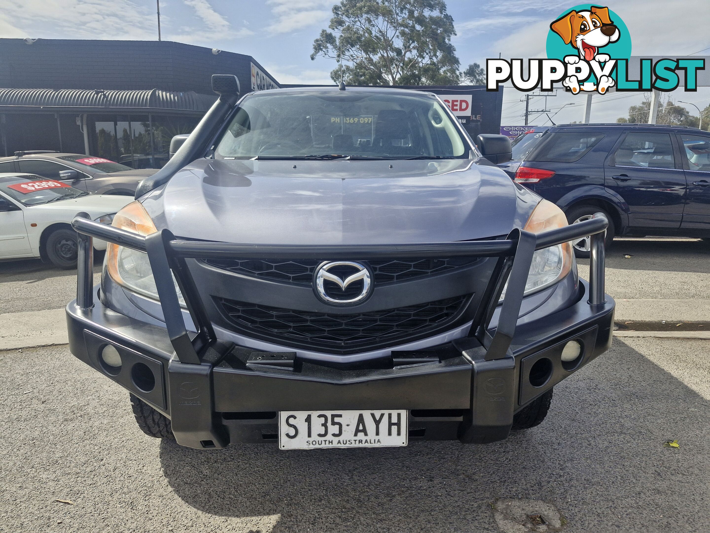 2013 Mazda BT-50 UPOYF1 4X4 Ute Automatic