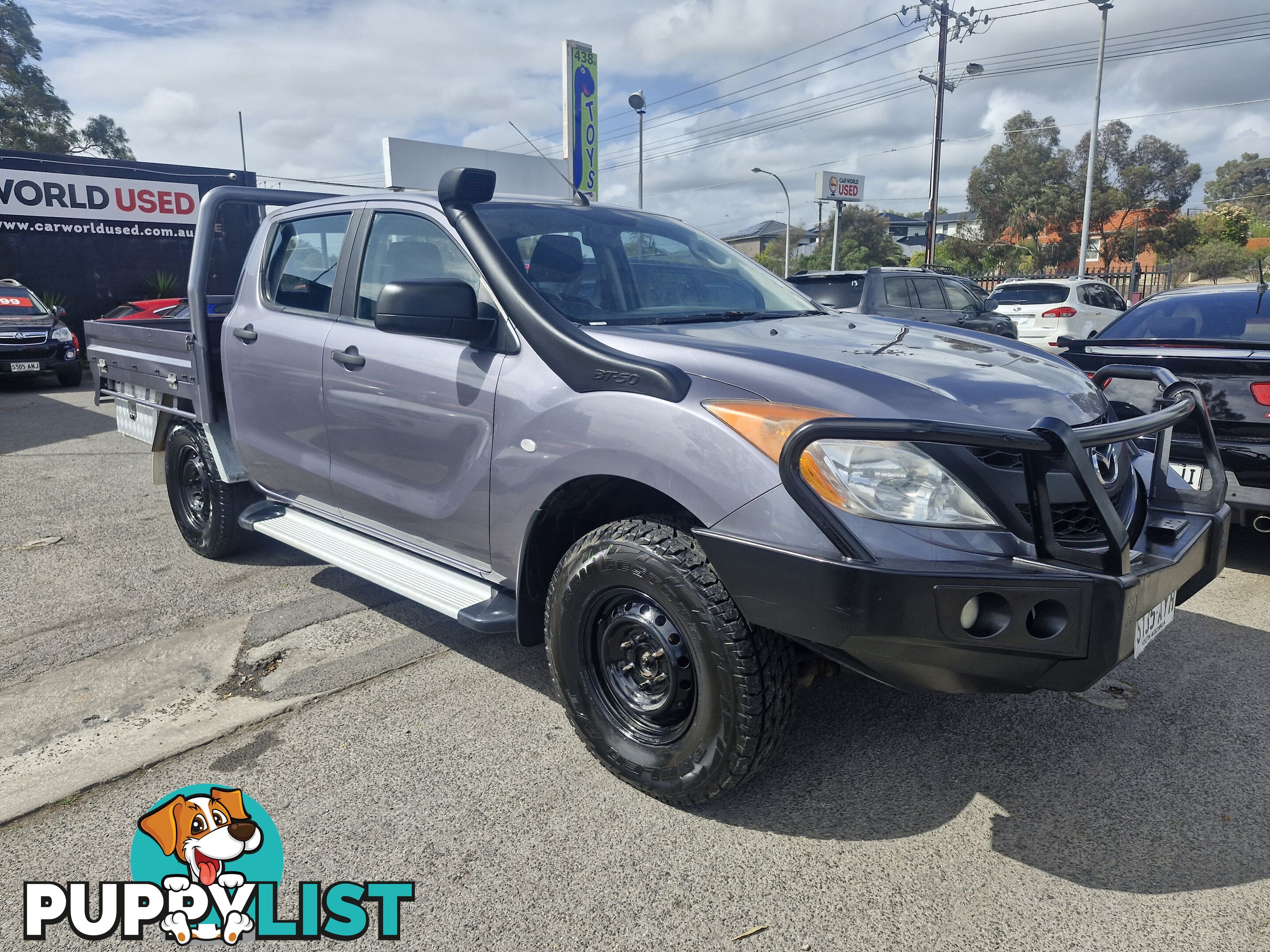 2013 Mazda BT-50 UPOYF1 4X4 Ute Automatic