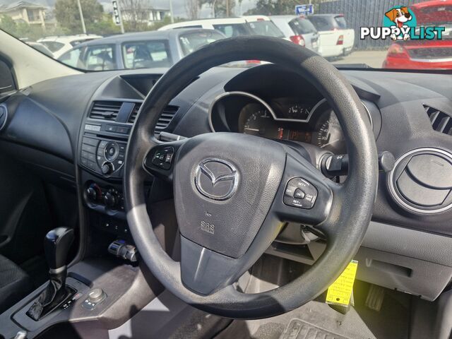 2013 Mazda BT-50 UPOYF1 4X4 Ute Automatic