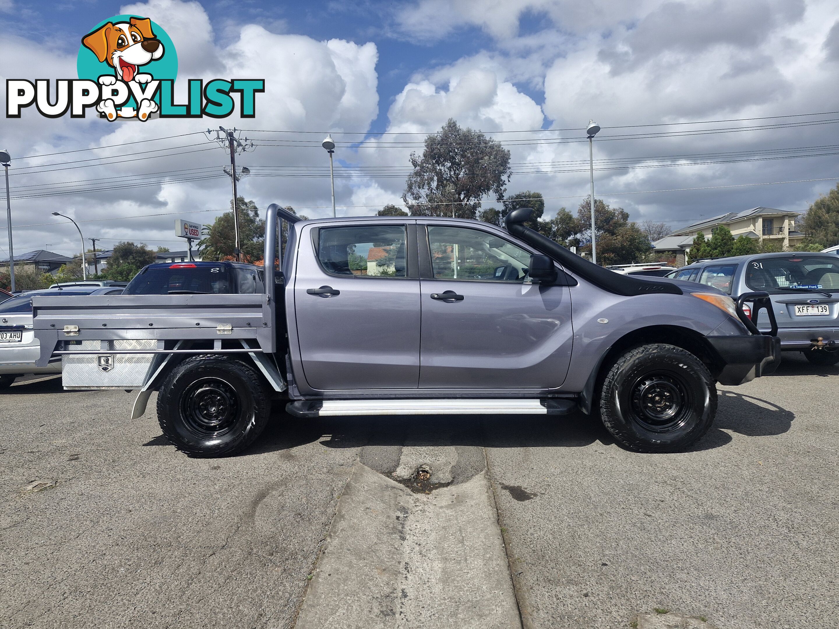 2013 Mazda BT-50 UPOYF1 4X4 Ute Automatic