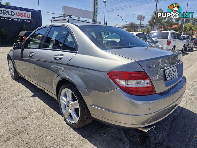 2010 Mercedes-Benz C-Class C200 CGi Sedan Automatic