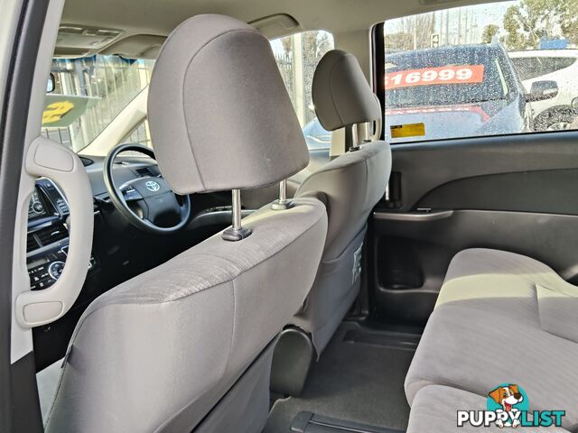 2013 TOYOTA TARAGO GLI  MY13 AUTOMATIC PEOPLE MOVER  