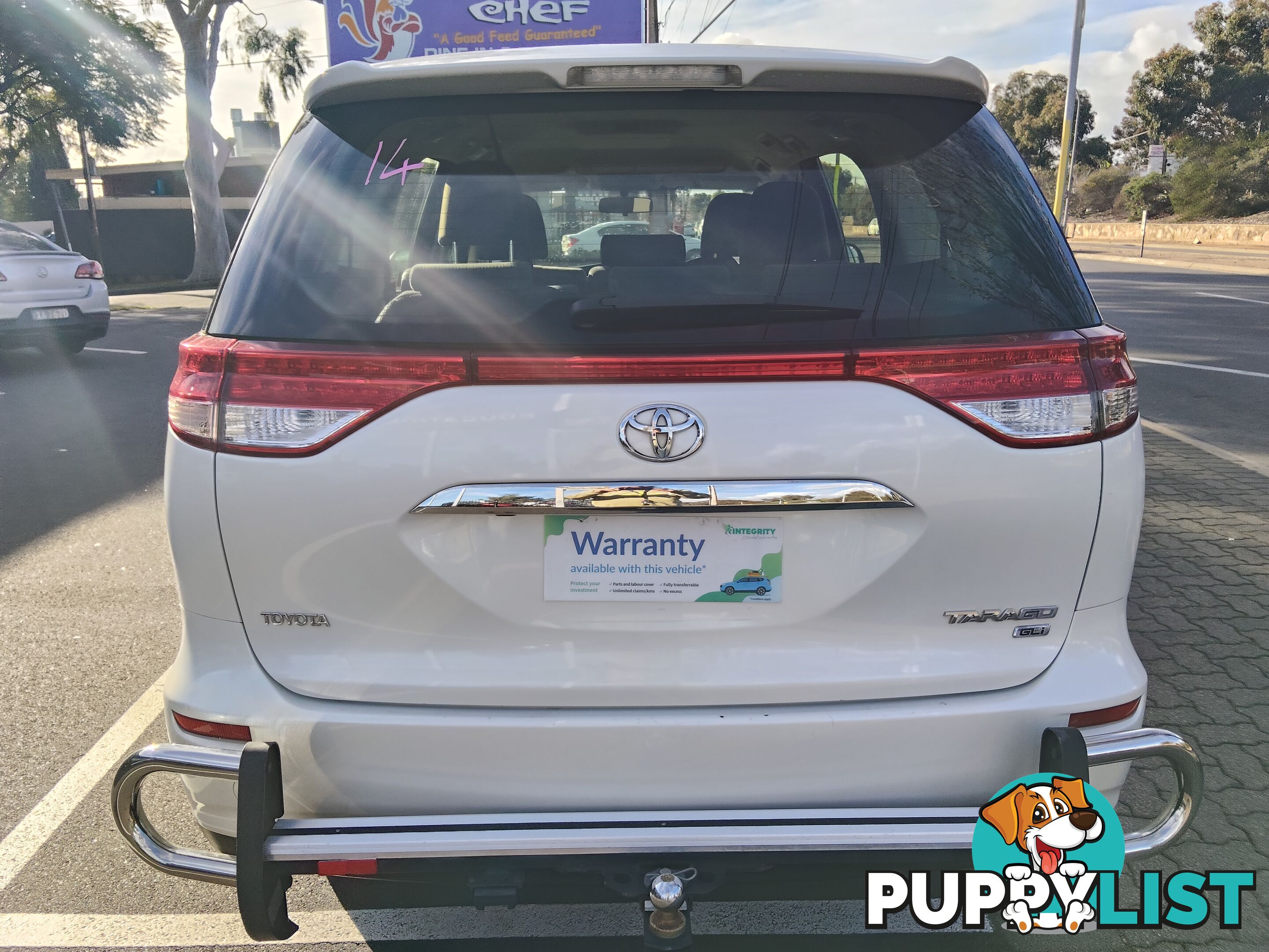2013 TOYOTA TARAGO GLI  MY13 AUTOMATIC PEOPLE MOVER  