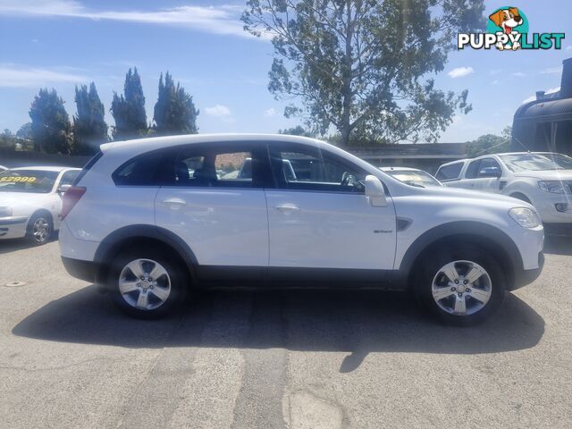 2010 Holden Captiva CG SERIES II SX Wagon Manual