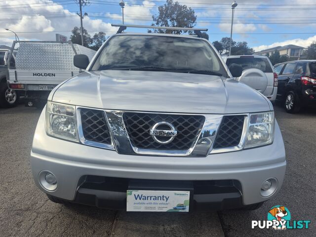 2009 Nissan Navara D40 RX 4X4 Ute Manual