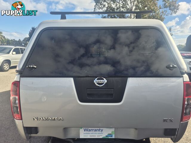 2009 Nissan Navara D40 RX 4X4 Ute Manual