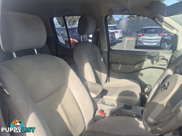 2009 Nissan Navara D40 RX 4X4 Ute Manual