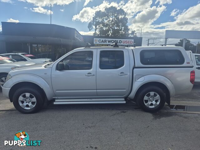 2009 Nissan Navara D40 RX 4X4 Ute Manual