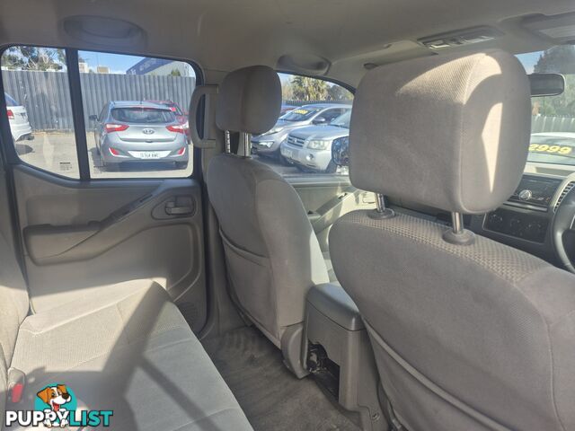 2009 Nissan Navara D40 RX 4X4 Ute Manual