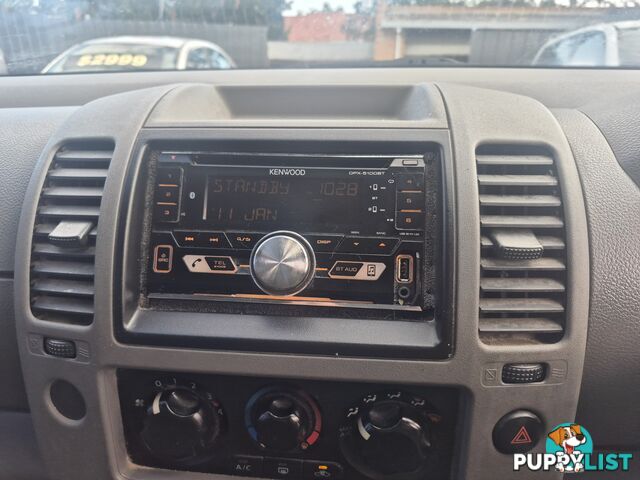 2009 Nissan Navara D40 RX 4X4 Ute Manual
