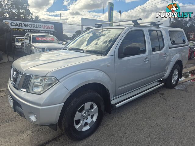 2009 Nissan Navara D40 RX 4X4 Ute Manual