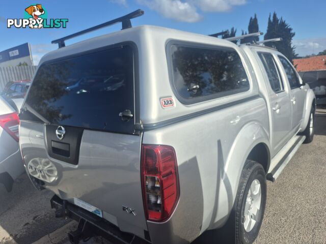 2009 Nissan Navara D40 RX 4X4 Ute Manual