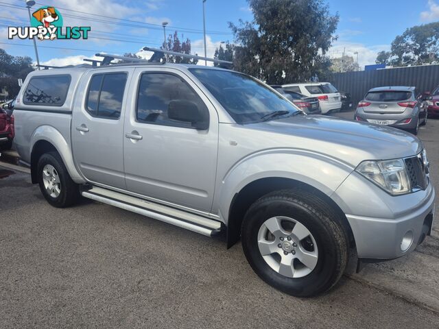 2009 Nissan Navara D40 RX 4X4 Ute Manual