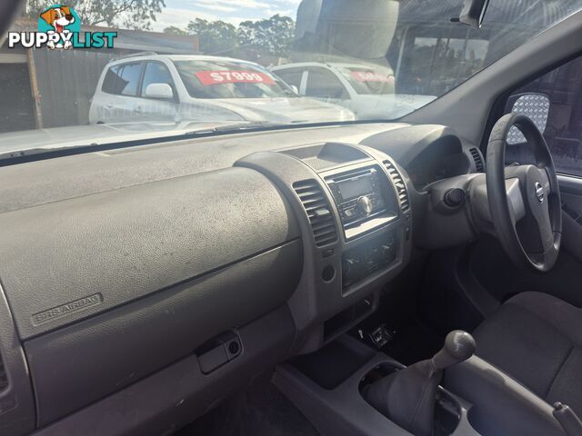 2009 Nissan Navara D40 RX 4X4 Ute Manual