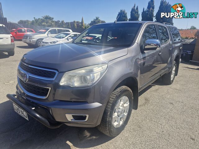 2012 Holden Colorado RG 4X4 LTZ 4X4 Ute Automatic