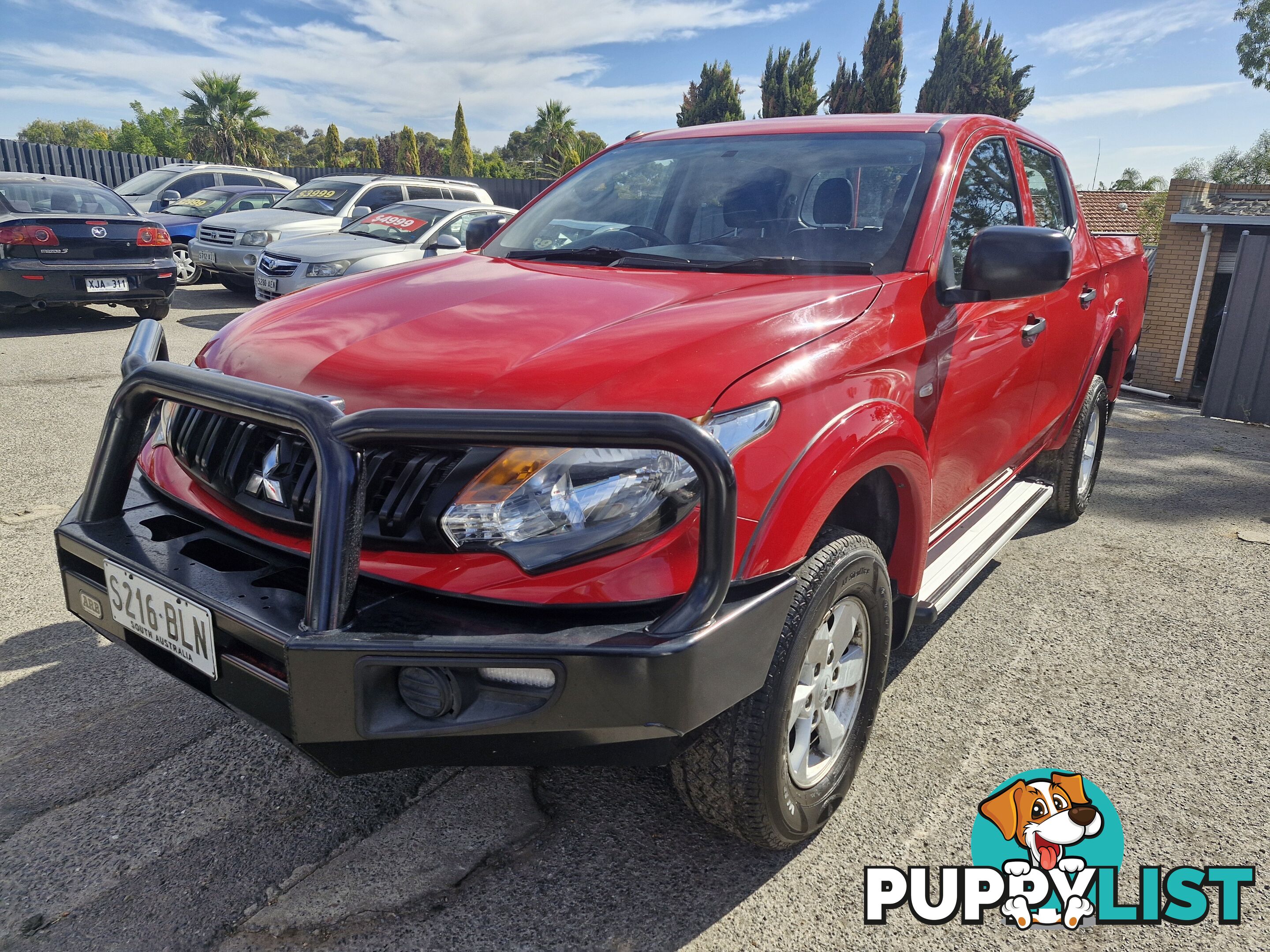 2016 Mitsubishi Triton MQ GLX PLUS Ute Automatic