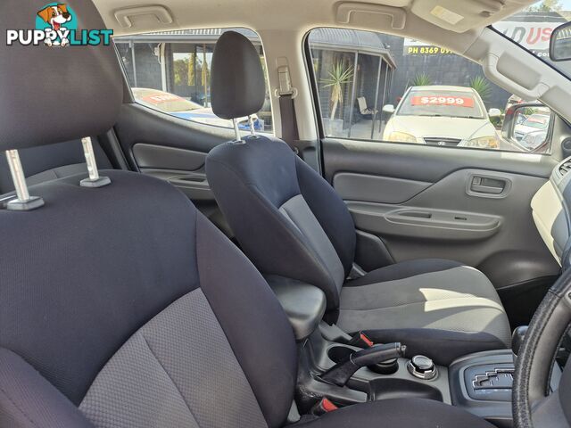 2016 Mitsubishi Triton MQ GLX PLUS Ute Automatic