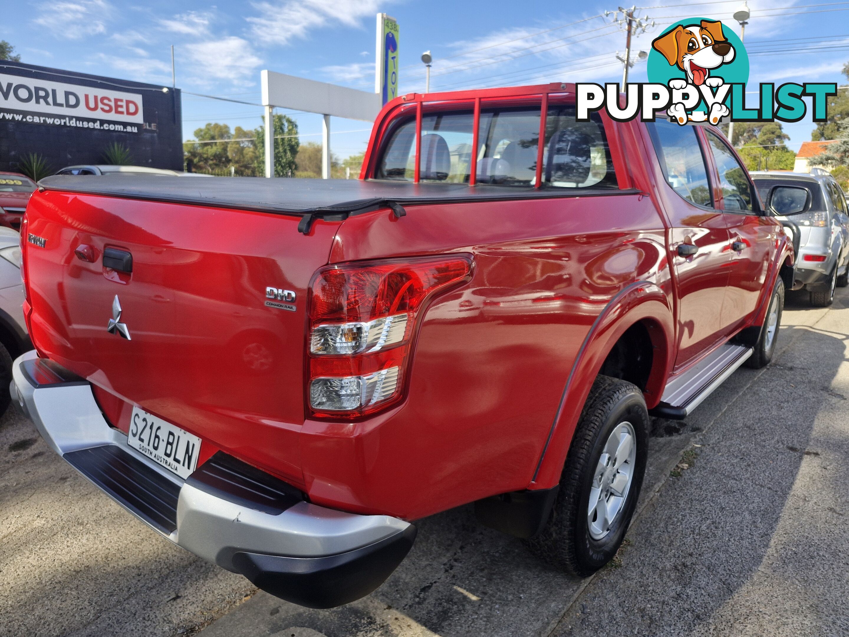 2016 Mitsubishi Triton MQ GLX PLUS Ute Automatic