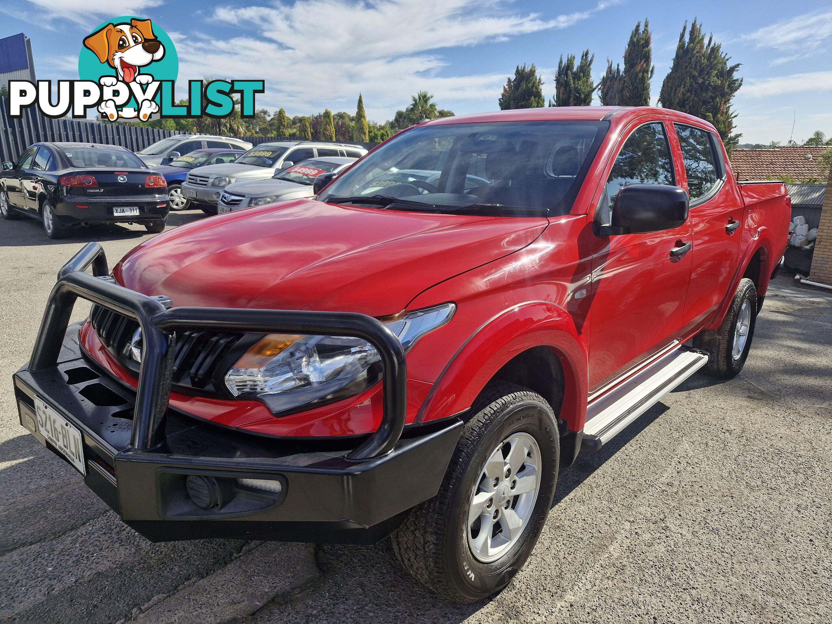 2016 Mitsubishi Triton MQ GLX PLUS Ute Automatic