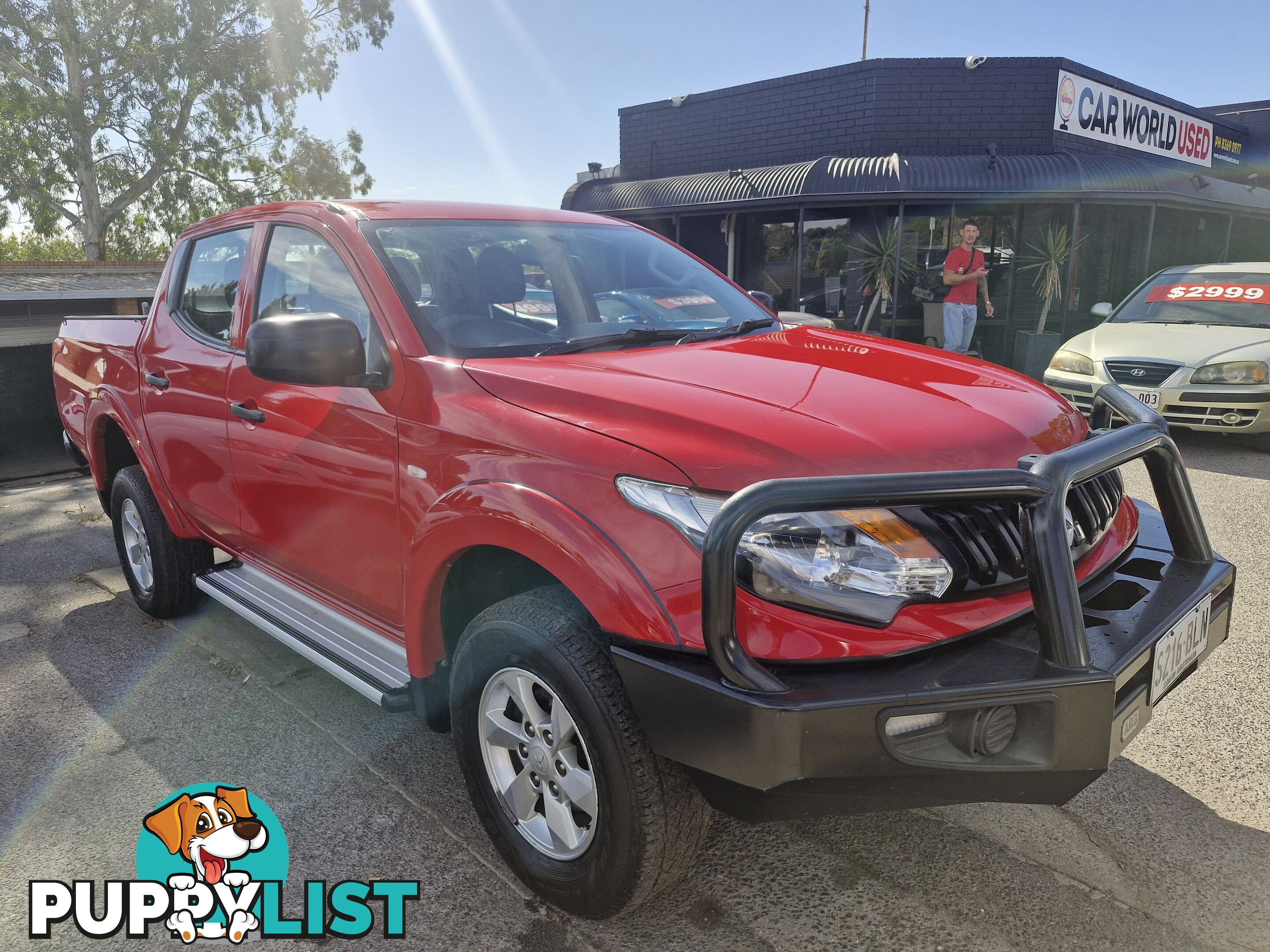 2016 Mitsubishi Triton MQ GLX PLUS Ute Automatic