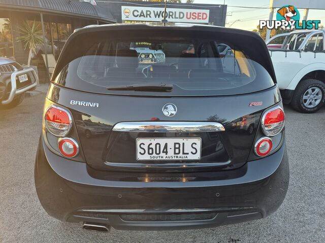 2015 Holden Barina TM RS Hatchback Manual