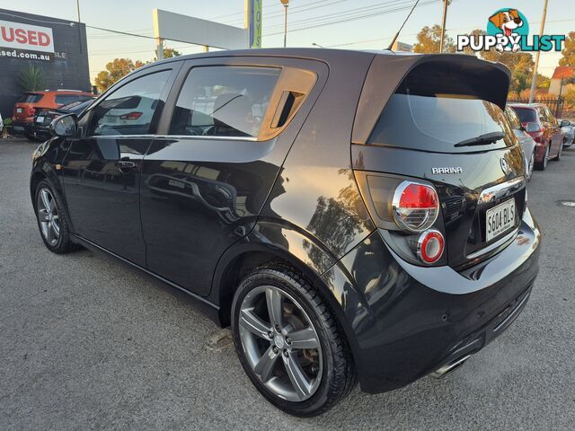 2015 Holden Barina TM RS Hatchback Manual