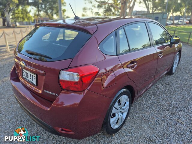 2012 Subaru Impreza G4 2.0i AWD Hatchback Manual