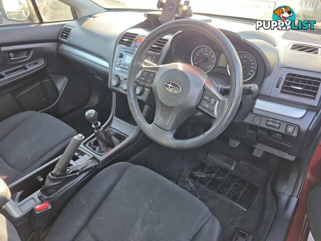 2012 Subaru Impreza G4 2.0i AWD Hatchback Manual