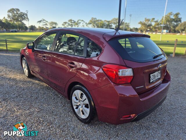 2012 Subaru Impreza G4 2.0i AWD Hatchback Manual