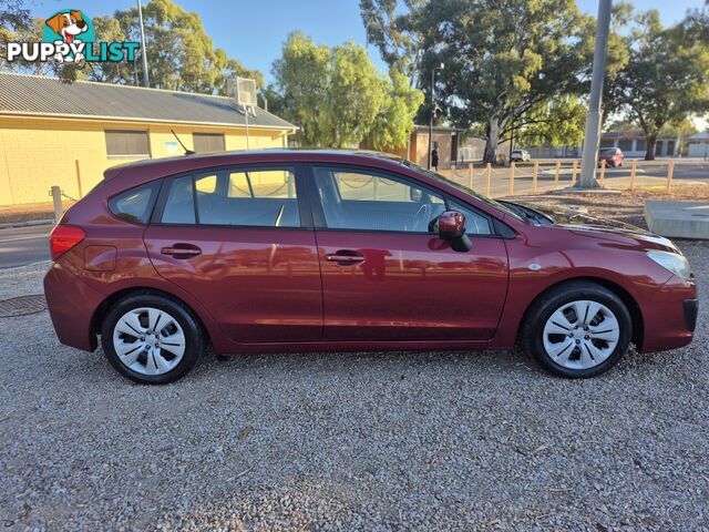 2012 Subaru Impreza G4 2.0i AWD Hatchback Manual