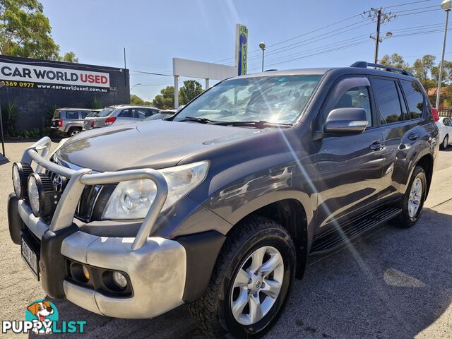 2013 Toyota Landcruiser Prado GXL 4X4 Wagon Automatic