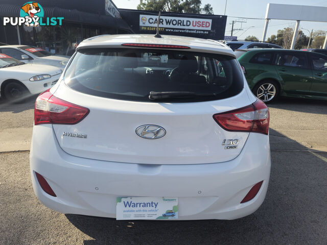 2013 Hyundai i30 GD ELITE Hatchback Manual