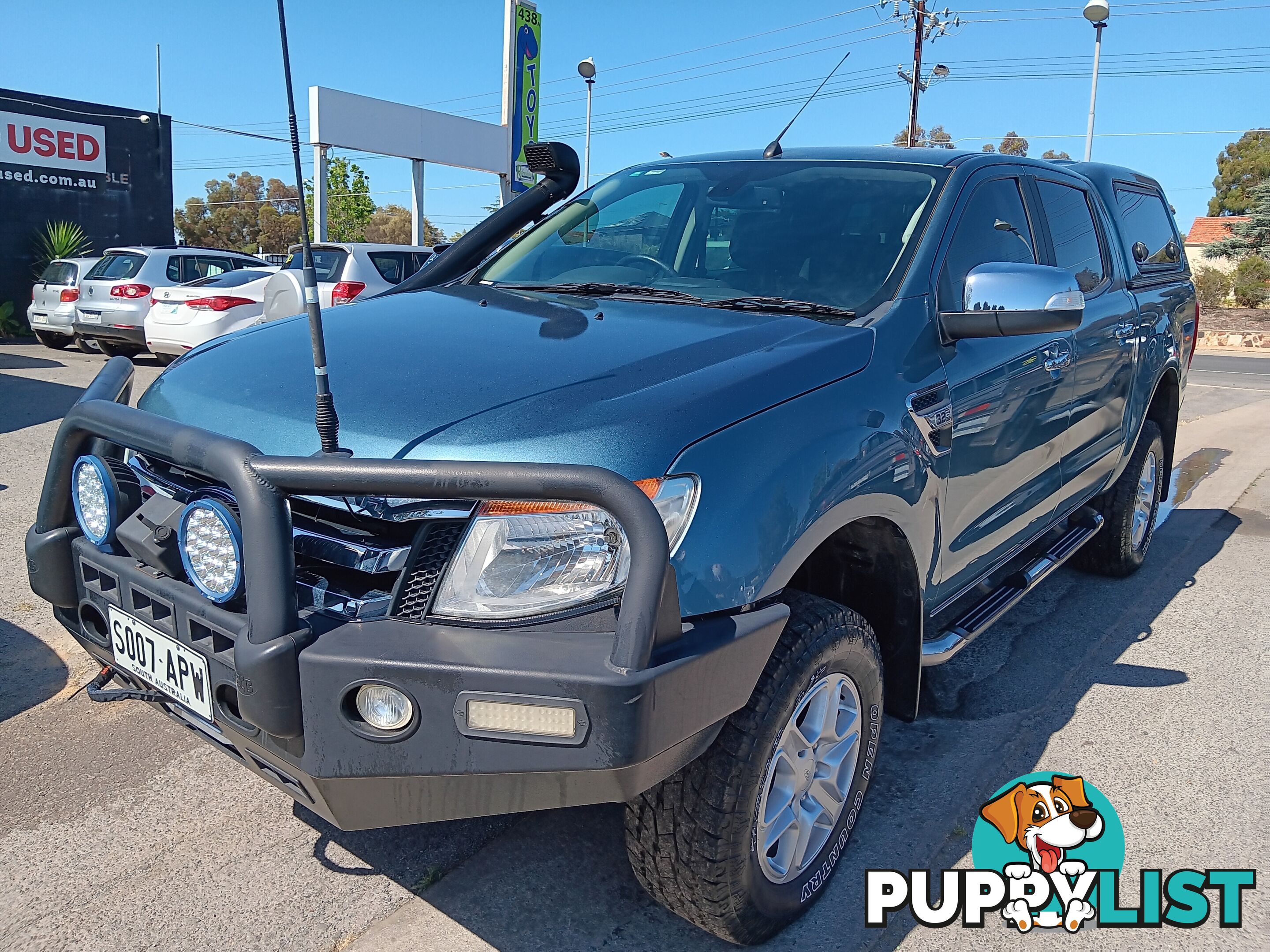 2014 Ford Ranger PX XLT 4X4 Ute Automatic