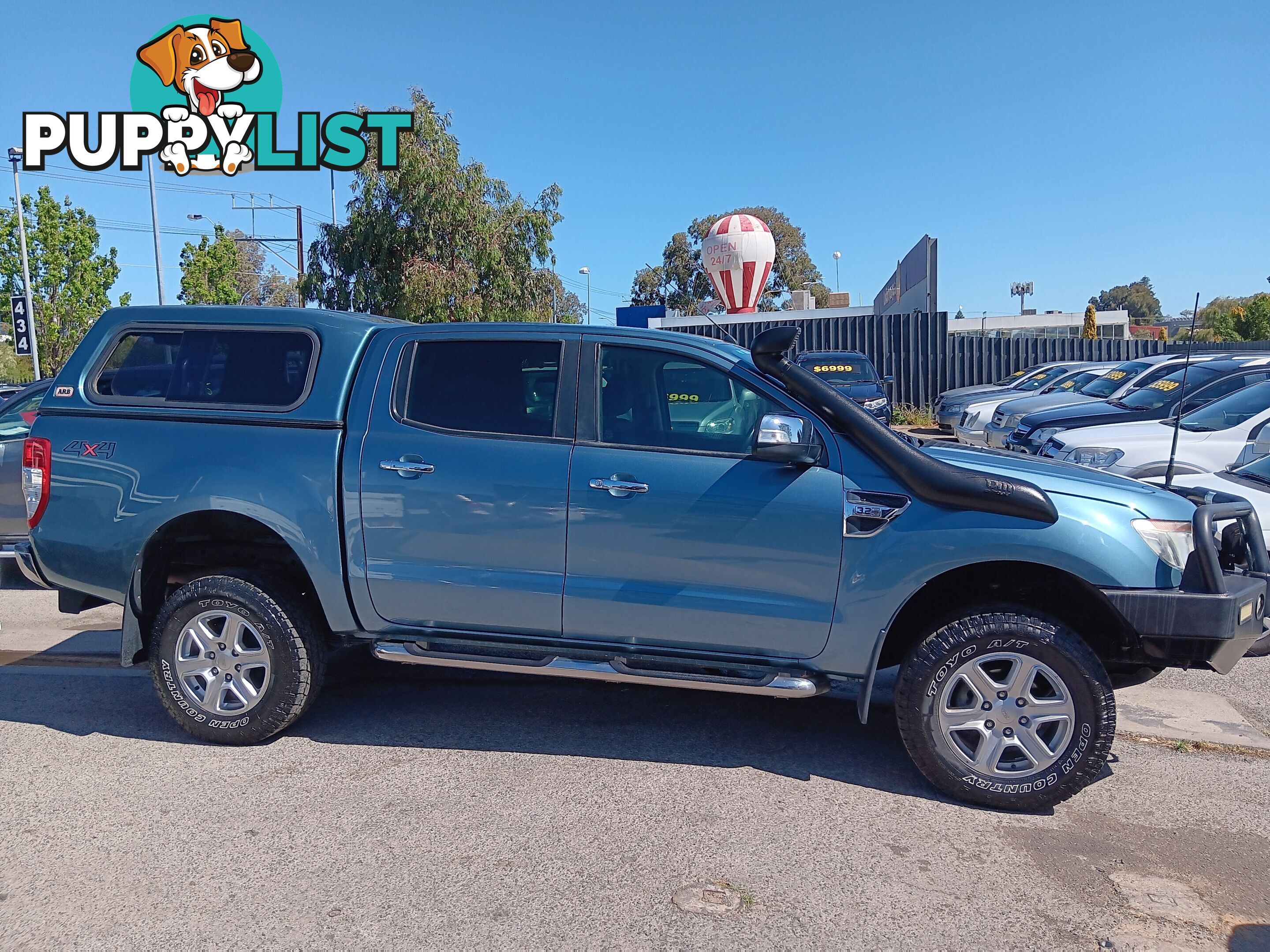 2014 Ford Ranger PX XLT 4X4 Ute Automatic