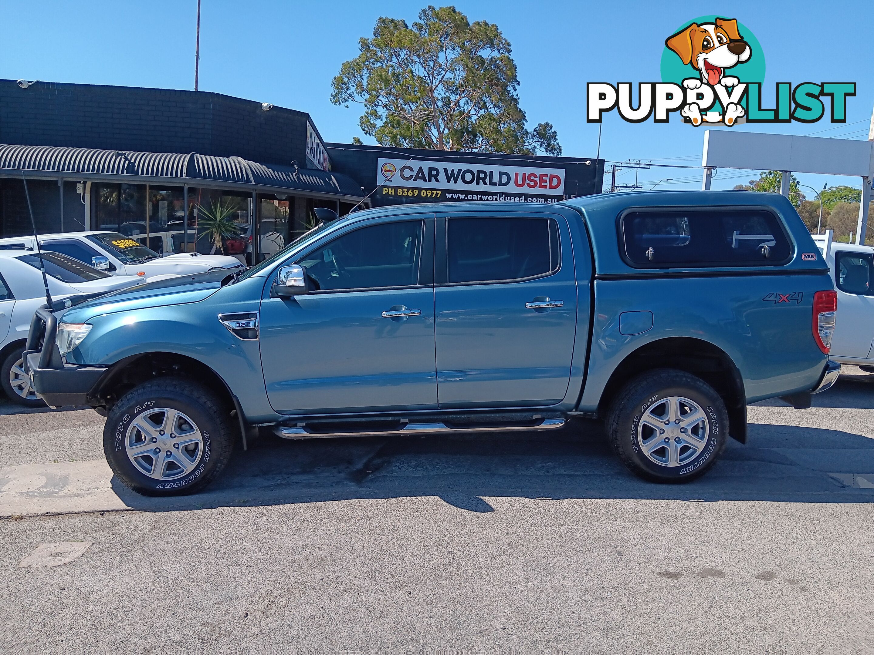 2014 Ford Ranger PX XLT 4X4 Ute Automatic