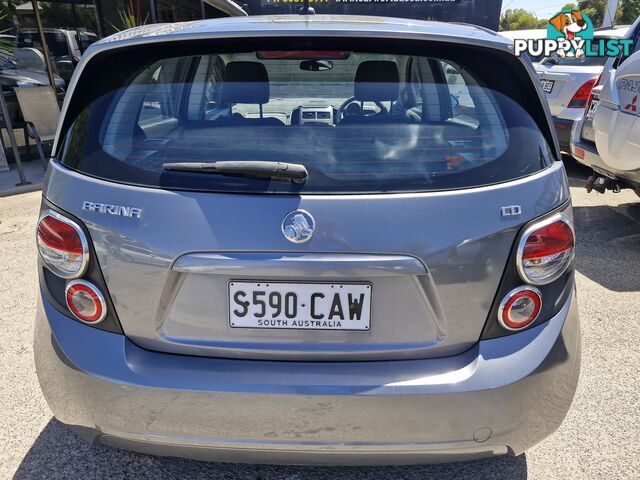 2012 Holden Barina TM CD Hatchback Automatic