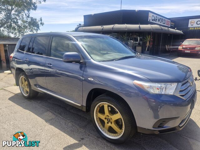 2011 Toyota Kluger KXR 4x4 Wagon Automatic